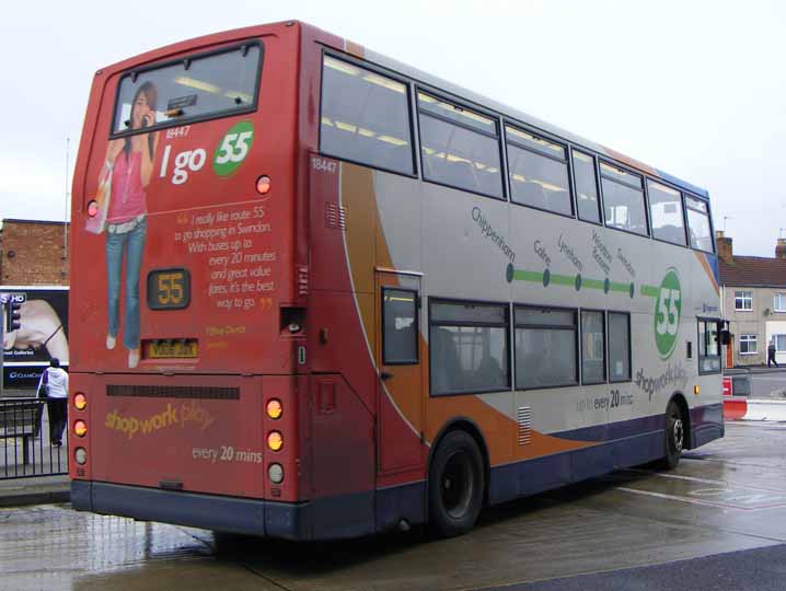 Stagecoach Swindon Dennis Trident 18447